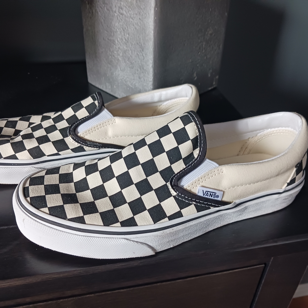 Vans Checkerboard Slip-On Sneakers